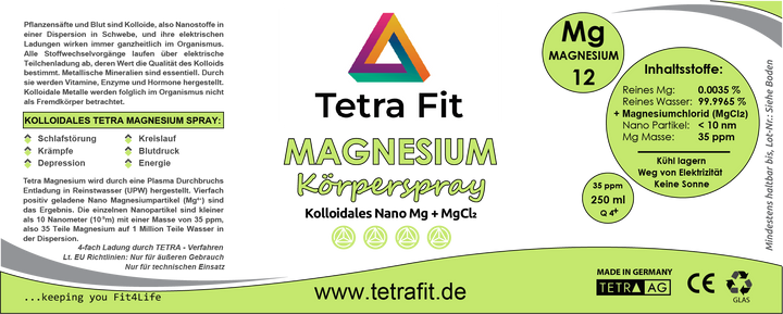 Magnesium Körperspray