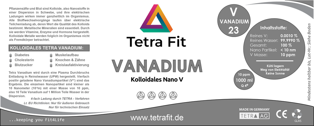 Tetra VANADIUM