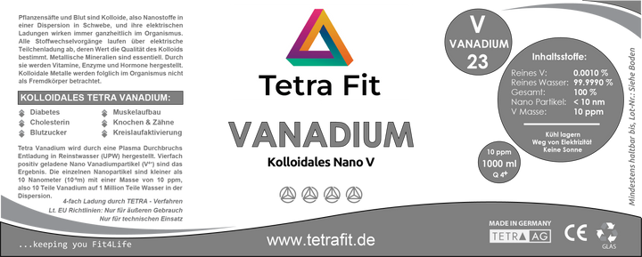 Tetra VANADIUM